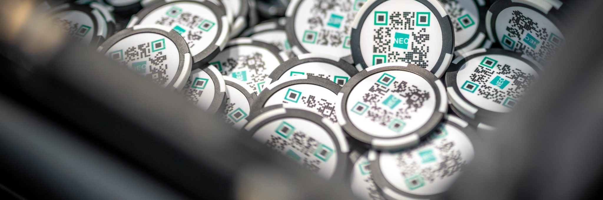 Start by taking the box with its identification label